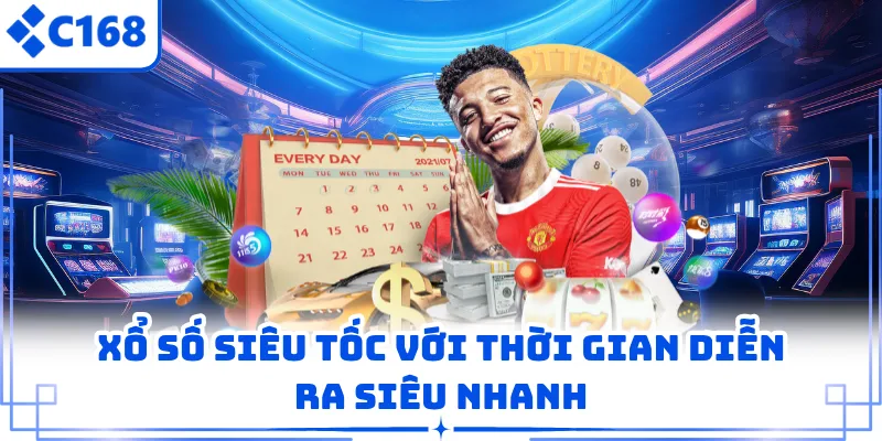 Xổ số siêu tốc với thời gian diễn ra siêu nhanh